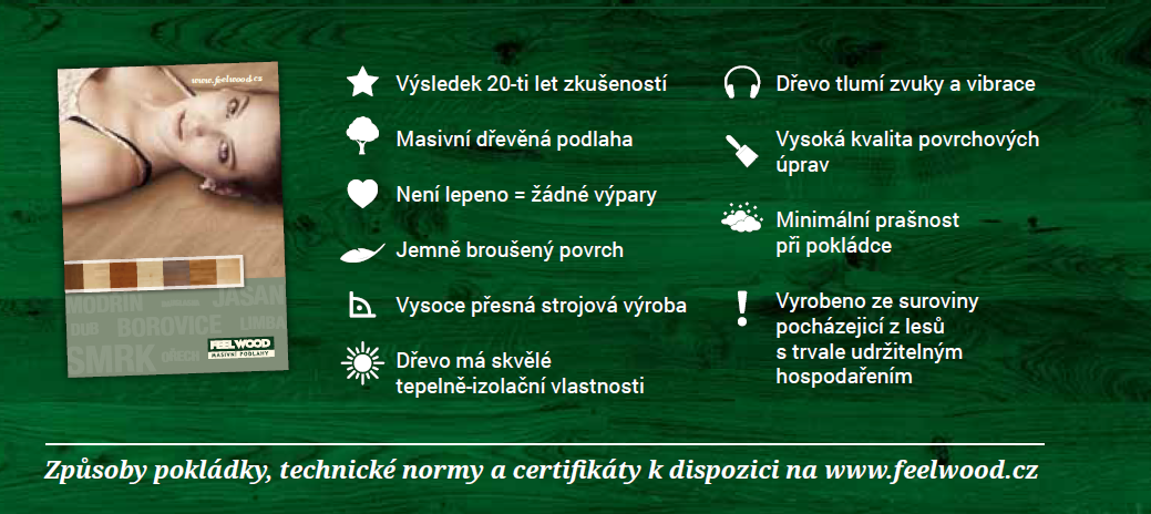 Masivní podlahy
