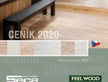 Prohlédněte si nový ceník dřevěných podlah FEELWOOD 2020, vyrábíme v Borohrádku!