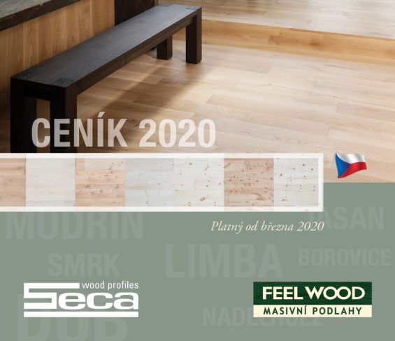 Prohlédněte si nový ceník dřevěných podlah FEELWOOD 2020, vyrábíme v Borohrádku!