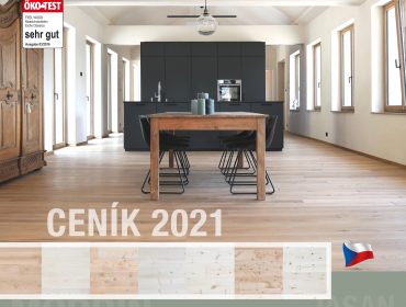 Nový ceník dřevěných podlah FEELWOOD pro rok 2021